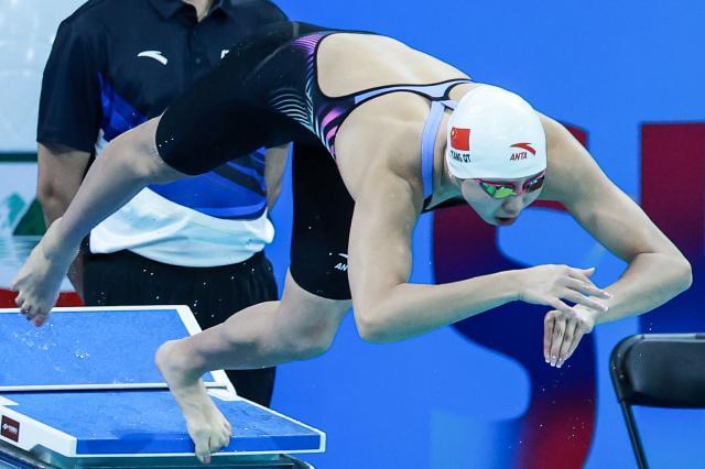 #（体育）（2）游泳——中国公开赛：唐钱婷获女子50米蛙泳冠军XxjpseC000194_20260319_PEPFN0A001.jpg